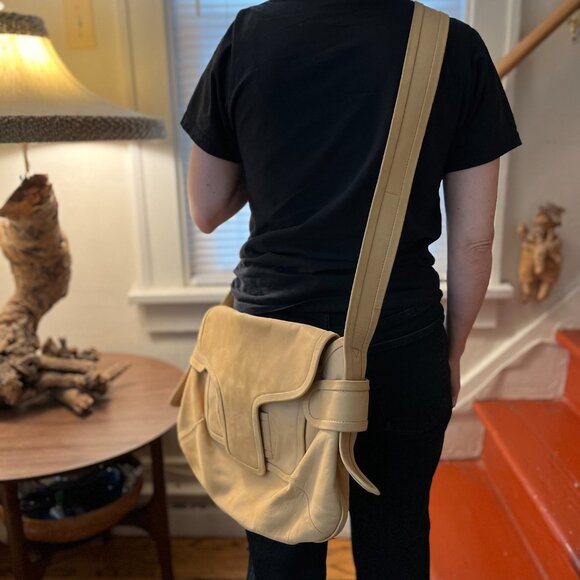 pierre hardy leather mcm tan crossbody bag - Picture 5 of 7